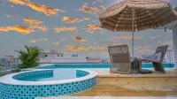Hetianxixi Hot Spring Hotel - สระว่ายน้ำบนดาดฟ้า