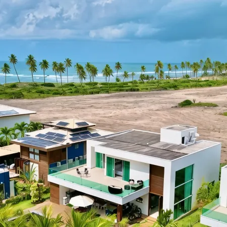 Pearl House Guarajuba Cond. Sea Paradise 100 Meters from the Semi-Private Beach!