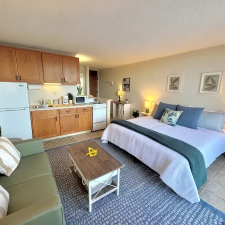 Hilo Studio Retreat with Gorgeous Park View, AC, WiFi, Pool