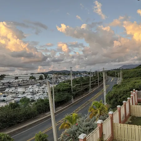 Caribbean Condo with Marina, Pool & Ocean View! 3 Minutes from Seven Seas Beach!