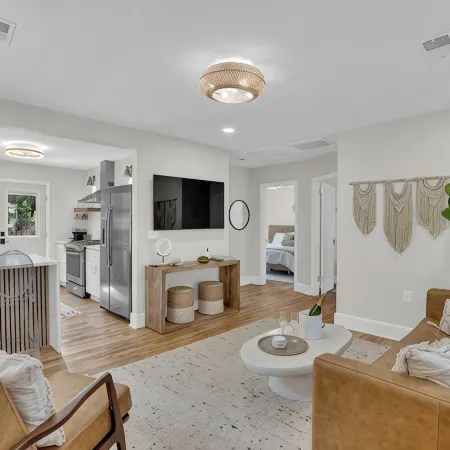 Boho-chic themed bungalow in charming Shandon Columbia, SC.