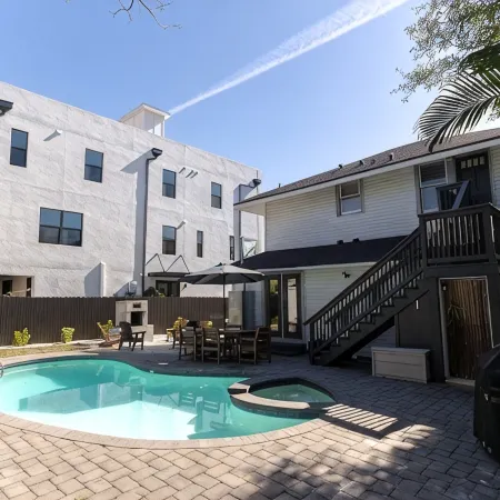 Charming home in the heart of South Tampa, two blocks from Bayshore with pool