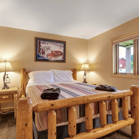 Updated townouse across from Holiday Valley - walk to ski lifts, pool and golf .