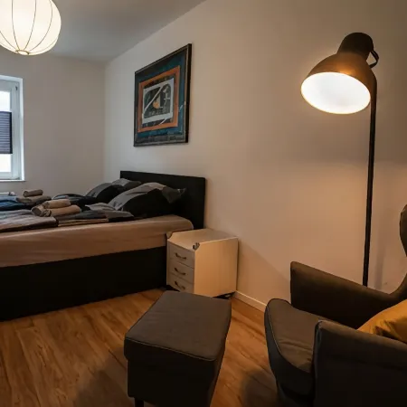 Modern 65 sqm art apartment for up to 6 guests