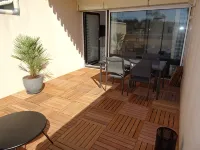 Studio with terrace facing the port of Capbreton - 2-Star