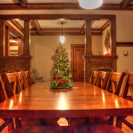 Warm, spacious prairie style home with all the comforts of your home.