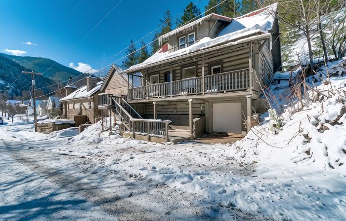 The Where We Roam Log Cabin - Walk to Town with Mountain Views!