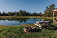 Tiny Cabin At The Pond - 샬레 호텔