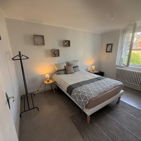 Air-conditioned accommodation downtown Rodez
