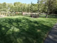CREATE MEMORIES & RELAX  AT THE  BEAUTIFUL LAKE ESCAPE AT LAKE HARMONY !!! - balcony