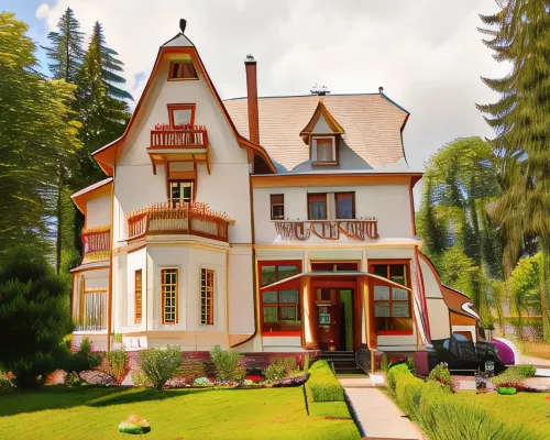 維拉卡梅利亞飯店 佩列斯城堡（Peles Castle）附近的飯店
