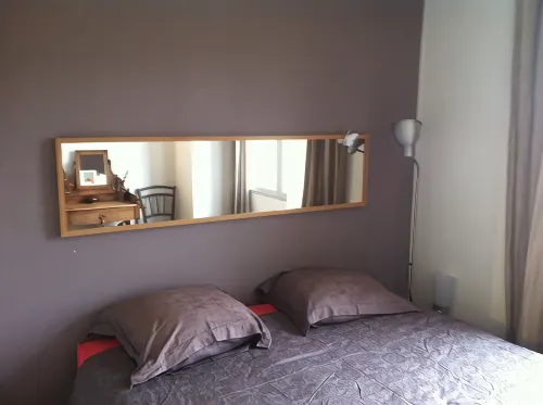 VILLA, 55 m2, BIOT, 4 / 6Pers, south-facing wooden terrace, swimming pool in private domain - WiFi
