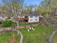 Lakefront Home w/ Private Dock, Great Views, Huge Deck & Water Toys - WLAN