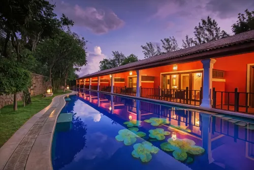 Lagoon Bay at Leonia Hotels in Shamirpet