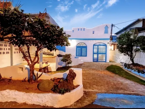 Colorful Cloudy Villa