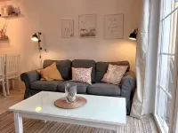 Gemütliches Kinderfreundliches Ferienhaus mit Sauna und Kamin an der Ostsee - badewanne