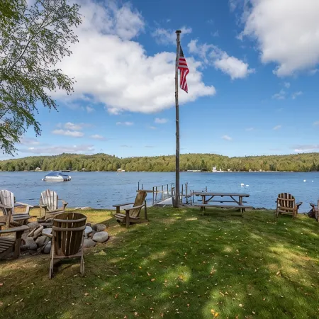 Large Lakefront Home