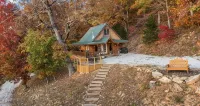 Picturesque 3-bedroom Cabin Hideaway in a wooded setting with a lake view! - Wifi