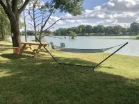 Treehouse on Guadalupe River           Riverfront Cabin - Alphydda