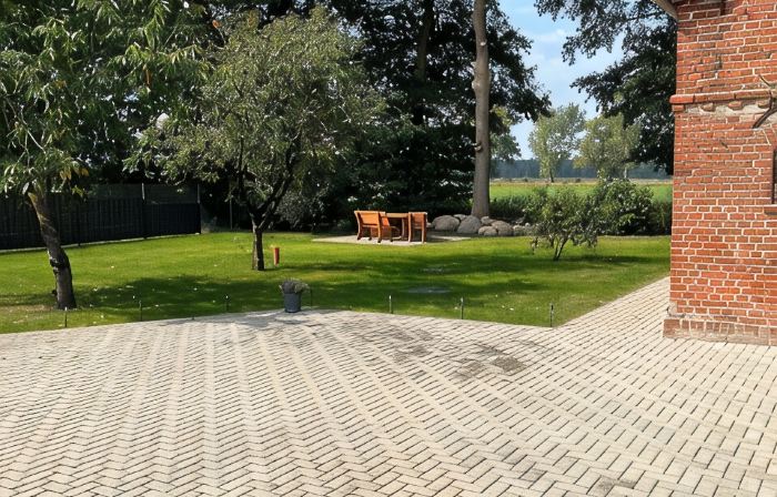 Gemütliche Landhaus-ferienwohnung mit Direktem Wasserzugang in Groß Leppin