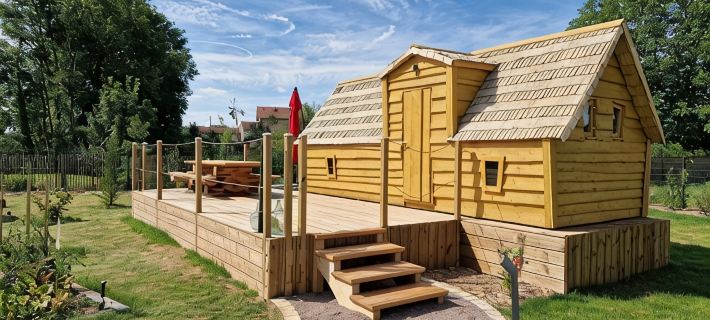 Cabane, Hébergement Insolite, Tout Confort Jusqu'à 3 Personnes Hotels in Meuse