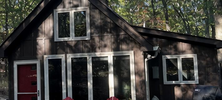 Rising Fawn Barn Guesthouse in the Woods on Lookout Mountain GA. Отели в г. Дейд