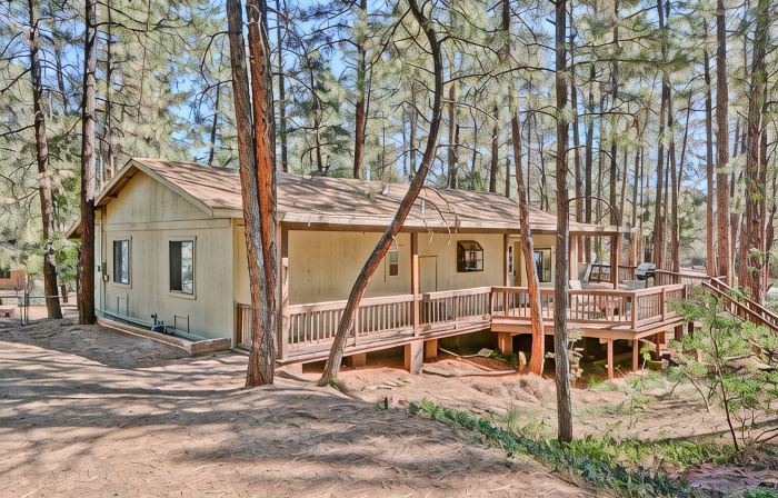 Simply Amazing....Remodeled Cabin with Strawberry's Largest Deck, Dog Friendly