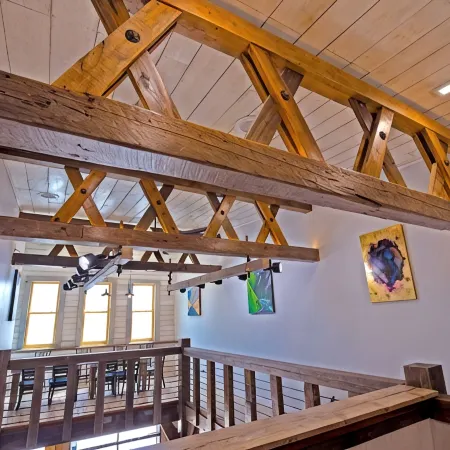 The Bokonon is a unique space in Twin Bridges. Art gallery style.
