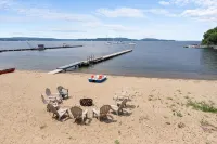 The Eastside ~ Modern Coastal Getaway w/ Pool, Private Beach, Sauna and Dock - 4-Star