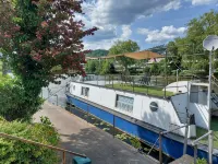 The other accommodation. The residential ship "Wilhelm von Nassau" in Bad Ems a.d. Lahn