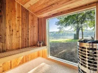 Riverfront Cabin with Cedar Wood Hot Tub, Dry Sauna, and Dock Hotels in Halfmoon