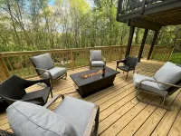 Secluded Pet-Friendly High-Tech Log Cabin in the Woods