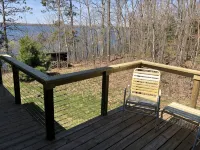 Family Friendly Cottage w/Spectacular Views of Round Lake-Hayward, WI - 주방