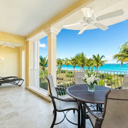 Oceanfront 2 Bedroom Villa 204 on Grace Bay in Villa Renaissance-Updated!!