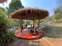 Chiang Dao Roundhouses - Mountain view