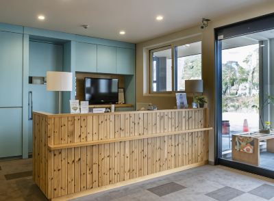 フロントデスク マイ エコロッジの写真