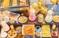 聖克魯斯中心LP飯店 - 早餐