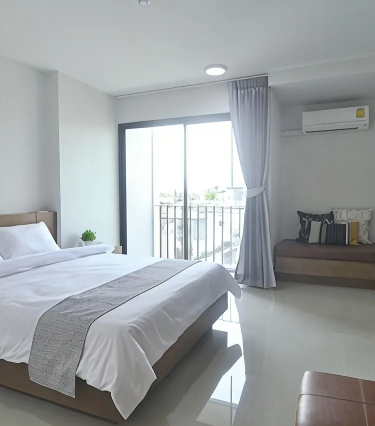 ห้องสแตนดาร์ด เตียงใหญ่ 1 เตียง