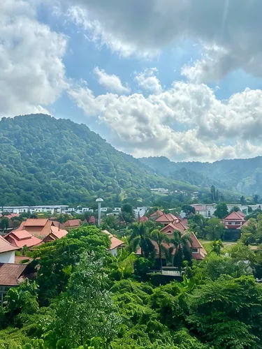 รูปภาพของอพาร์ทเม้นแบบพาโนรามา วิวภูเขา. อินเตอร์เน็ตไร้สายที่ดีที่สุด