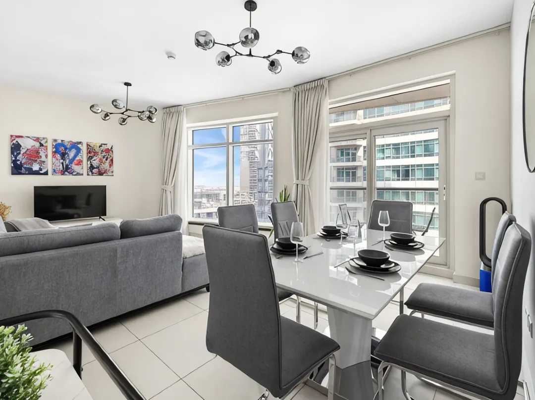 Stunning 2br In Downtown Partial Burj Khalifa View - Dubaj
