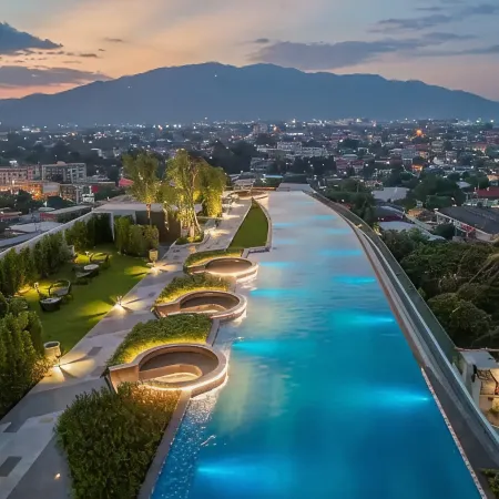 Astra Sky River Infinity Pool Sky City Apartment
