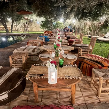 Villa Safran Ailleurs sous les Oliviers 15 minutes from the medina in Marrakech