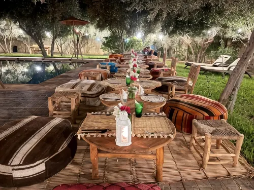 Villa Safran Ailleurs sous les Oliviers 15 minutes from the medina in Marrakech
