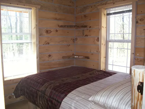 Copper Cabin offers peace and privacy in the woods!