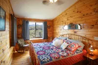 Cliffhanging Cabin over French Broad River between Hot Springs, NC and Gatlinburg Tn