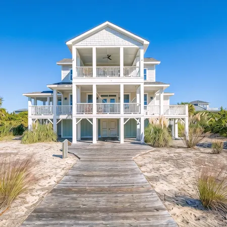 Stunning S Beach Retreat Shoals & Bhi Club Available 4 Night Min in July
