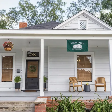 The Waverly House. A Vintage-Mod Bungalow in Columbus.