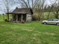 Mullins Log Cabin 1850s Rustic Cabin Near Ark  Sits on 5 AC15 Min to Ark