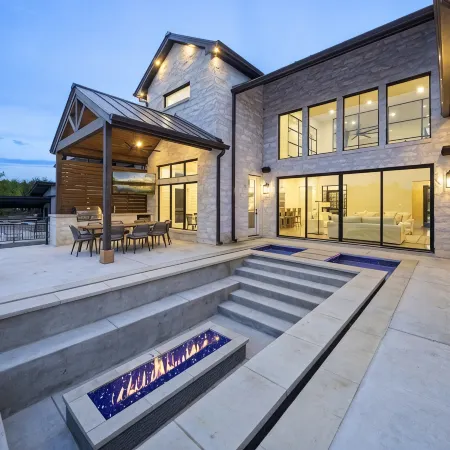 LBJ Retreat - Luxurious Lake LBJ Waterfront - German Farmhouse Getaway