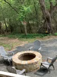 Hummingbird Cabin, located down Riverroad close to local shops and restaurants!
